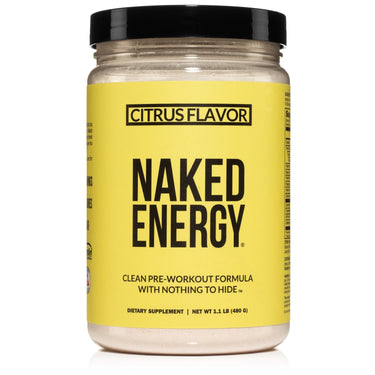 Citrus Pre Workout Supplement | Naked Energy - 30 Servings